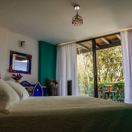Hotel El Pan Nuestro Tepoztlan Bagian luar foto