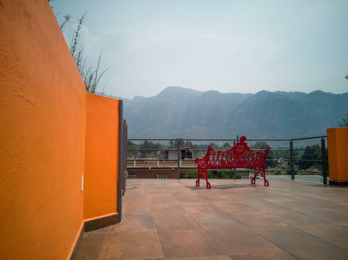 Hotel El Pan Nuestro Tepoztlan Bagian luar foto